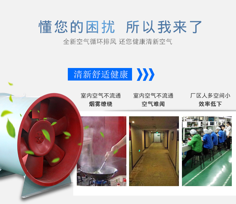 HTF消防排煙風機3c認證