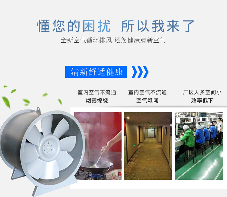 SWF混流斜流風機